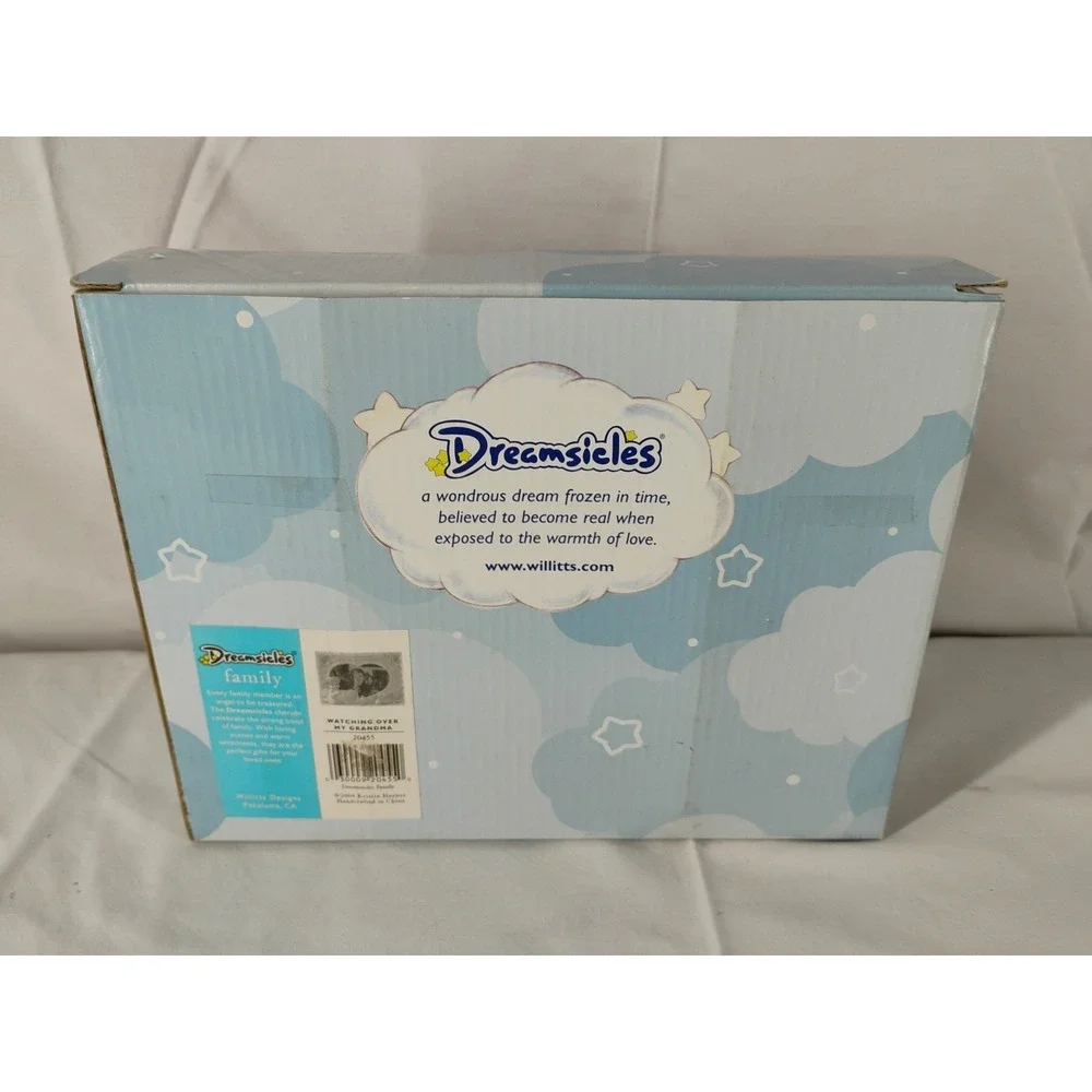 NIB Vtg Dreamsicles An Angels Watching Over Me My Grandma Picture Photo Frame